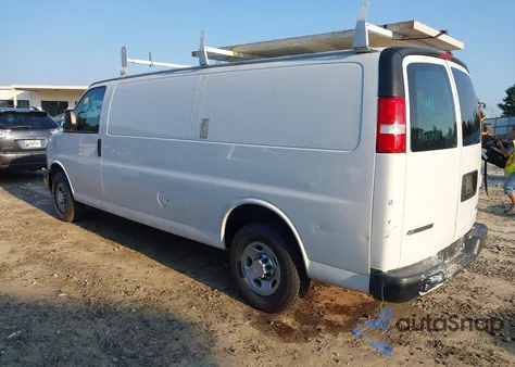 2020 Chevrolet Express Cargo Rwd 2500 Extended Wheelbase Wt z USA, uszkodzony, nr VIN 1GCWGBFP8L1123114